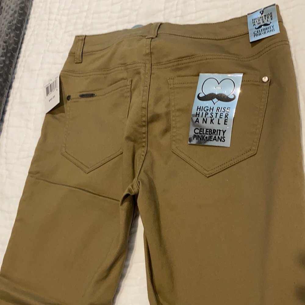 Juniors size 9 high rise hipster ankle pants